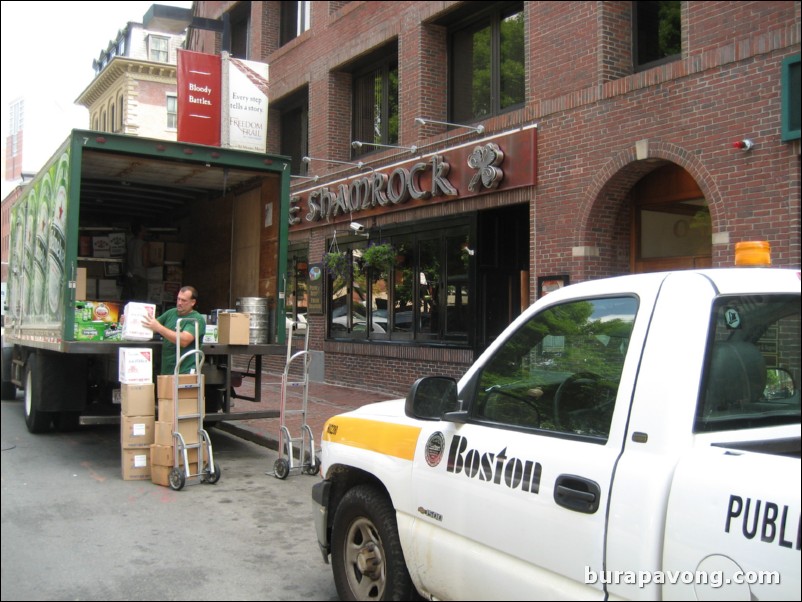 Government Center, Faneuil Hall, Quincy Market area.