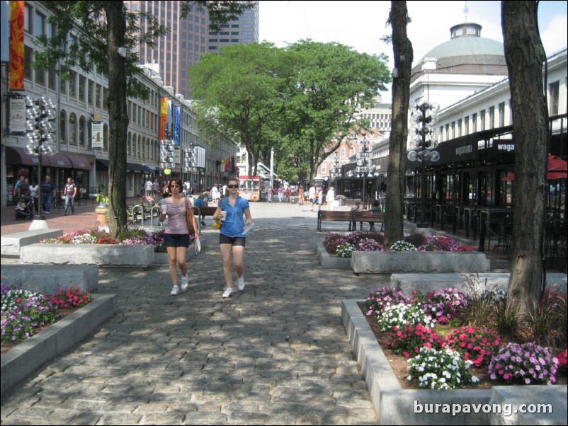 Quincy Market.