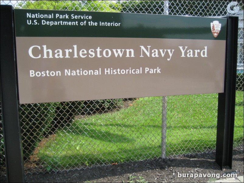 Charlestown Navy Yard, home of USS Constitution.