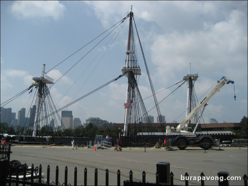 Charlestown Navy Yard, home of USS Constitution.