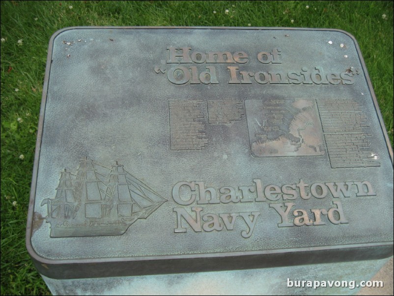 Charlestown Navy Yard, home of USS Constitution.