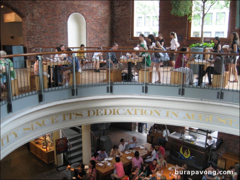 Quincy Market.