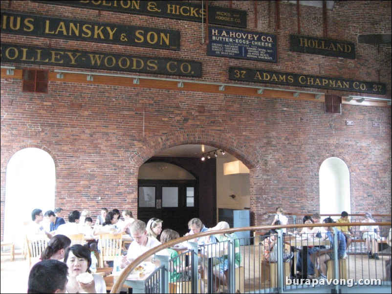 Quincy Market.