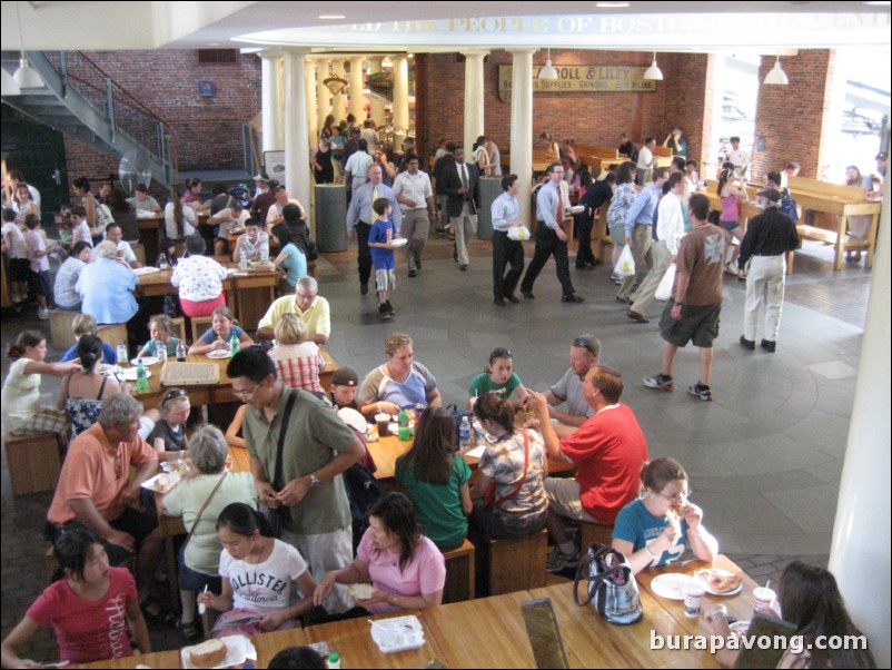 Quincy Market.