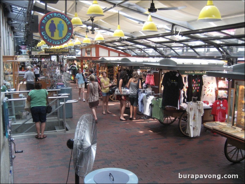 Quincy Market.