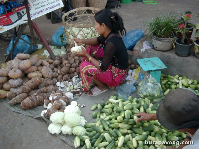 A market in Siem Reap.