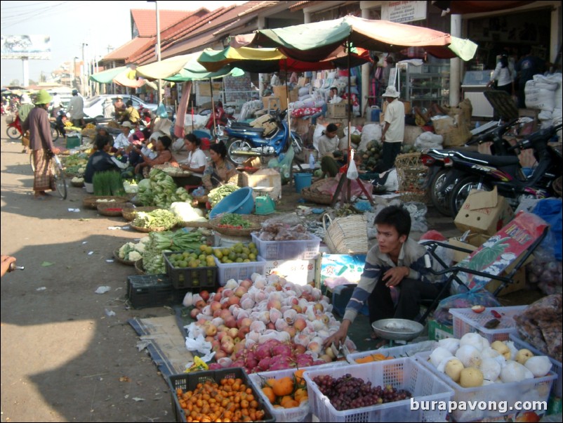 A market in Siem Reap.