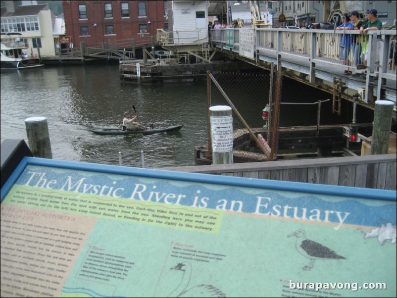 Mystic River. Mystic, Connecticut.