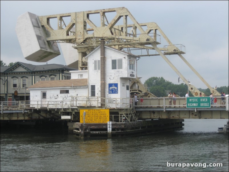 Mystic Drawbridge. Mystic, Connecticut.