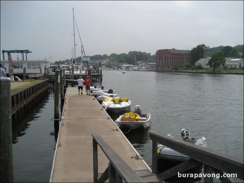 Mystic River. Mystic, Connecticut.