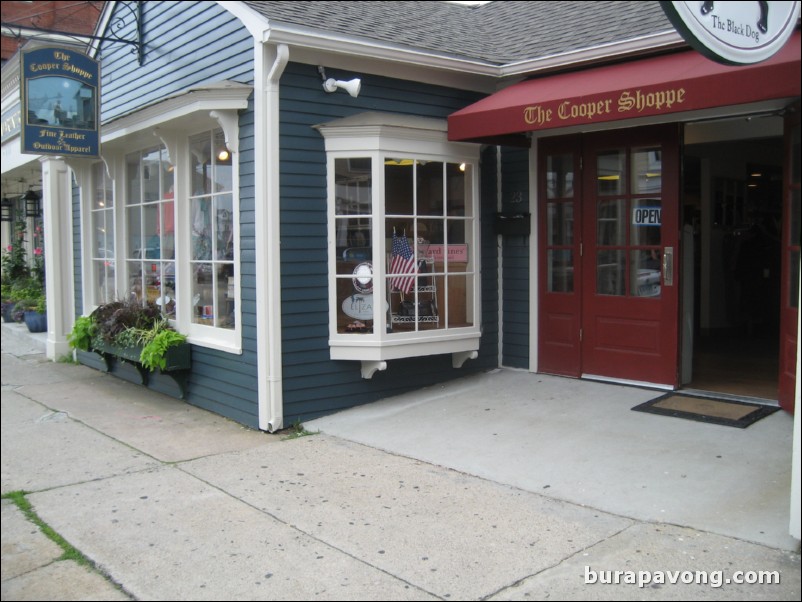 The best shop in Mystic (The Cooper Shoppe). Mystic, Connecticut.