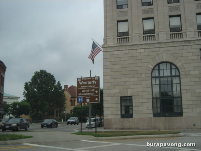 Westerly, Rhode Island.