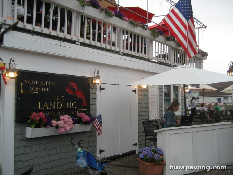 The Landing Restaurant and Tavern. Newport, Rhode Island.