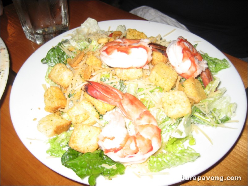 Seafood salad at the Landing Restaurant and Tavern. Newport, Rhode Island.