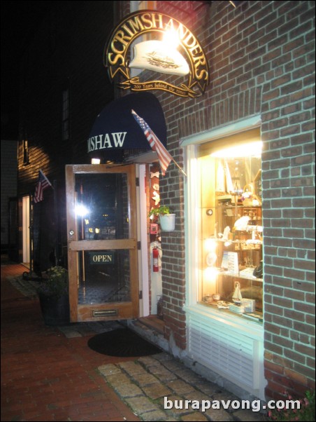 Bowen's Wharf, Newport, Rhode Island.