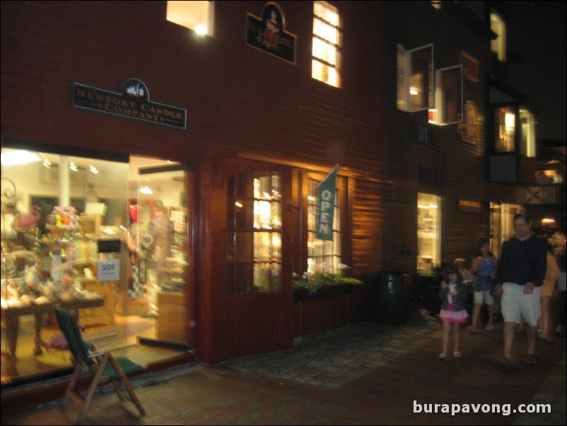 Bowen's Wharf, Newport, Rhode Island.