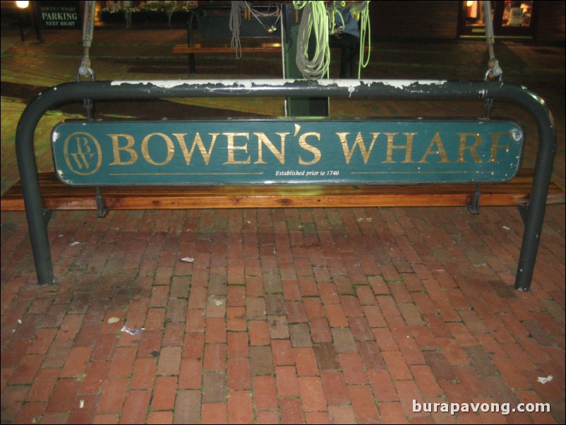 Bowen's Wharf, Newport, Rhode Island.