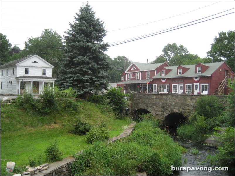 Downtown North Stonington, Connecticut.