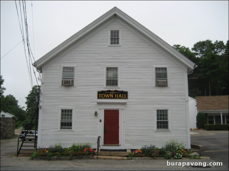 Downtown North Stonington, Connecticut.