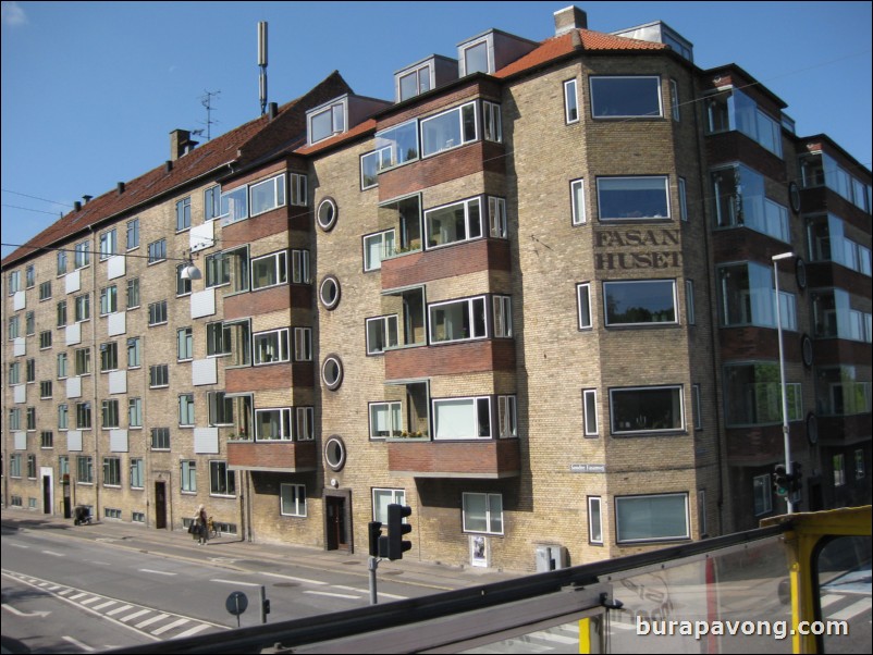 Area in between Stroget and Axeltorv.