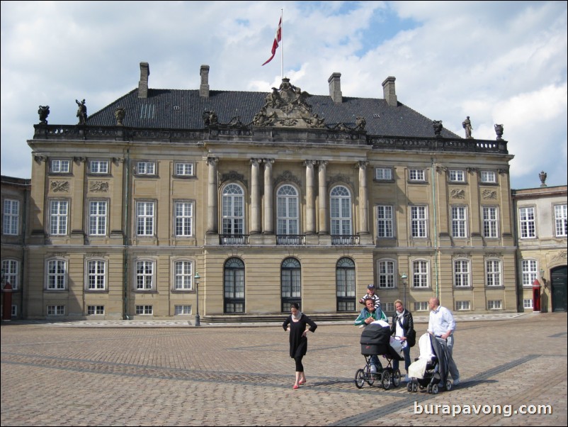 Amalienborg Palace.