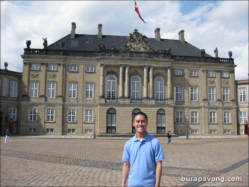 Amalienborg Palace.