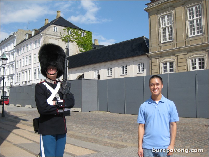 Amalienborg Palace.