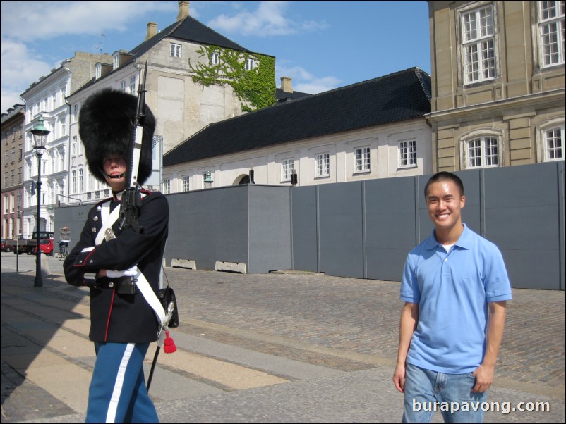 Amalienborg Palace.