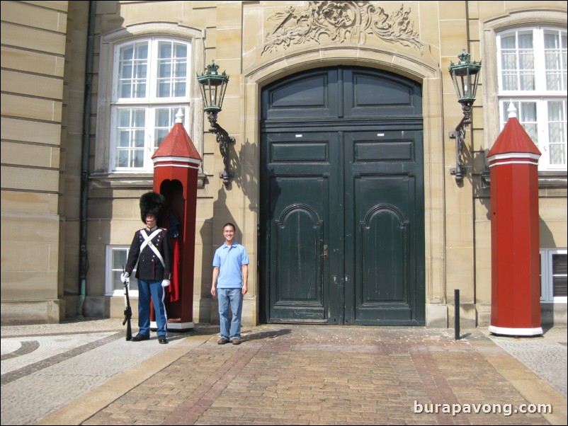 Amalienborg Palace.