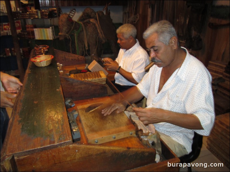 Cigar shop downtown.