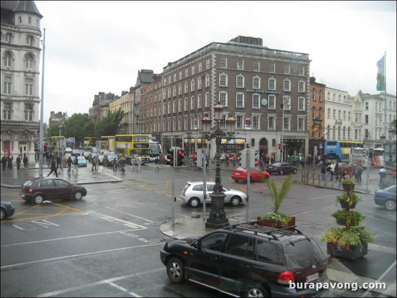 Dublin city centre.