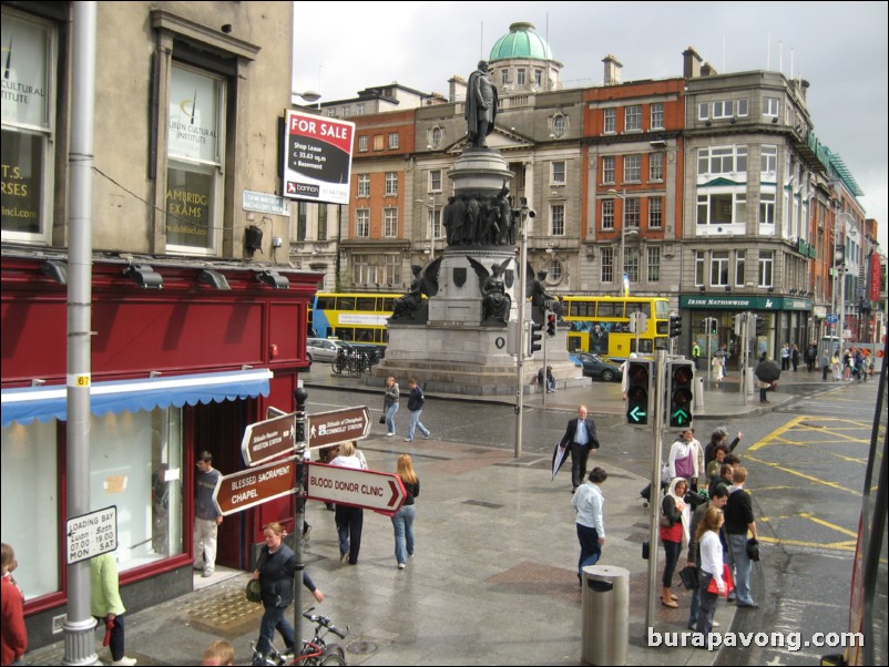 Dublin city centre.