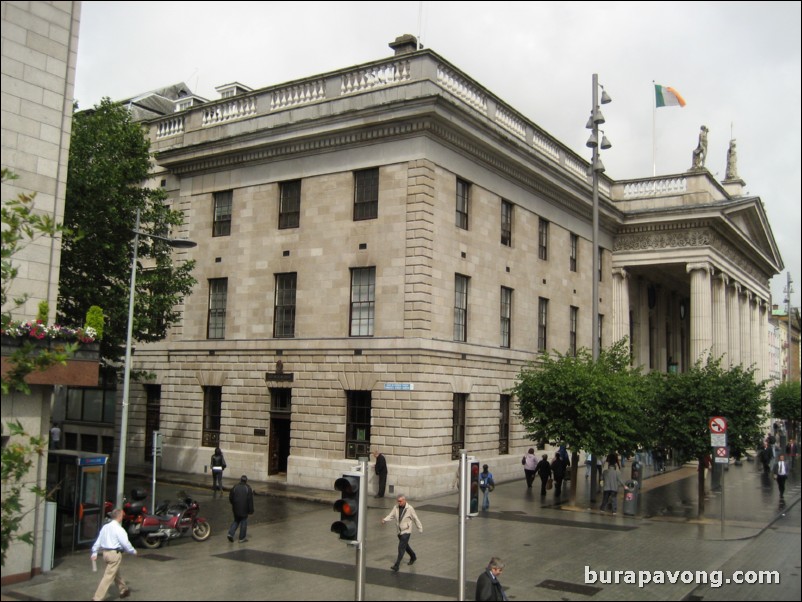 O'Connell Street and General Post Office.