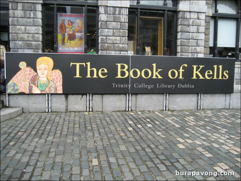 The Book of Kells, Trinity College.