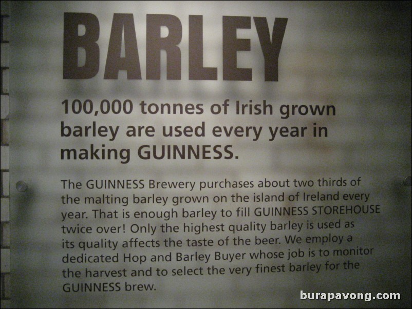 Guinness Storehouse.