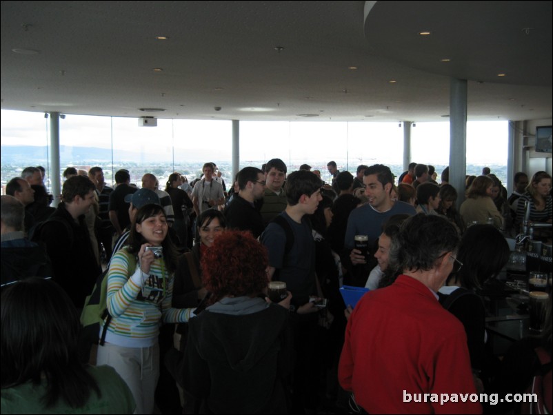 The GRAVITY Bar, Guinness Storehouse.