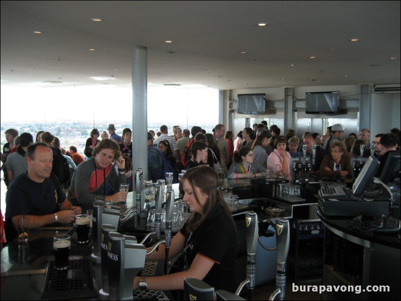 The GRAVITY Bar, Guinness Storehouse.