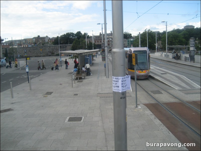 Luas, Dublin's light rail tram system.