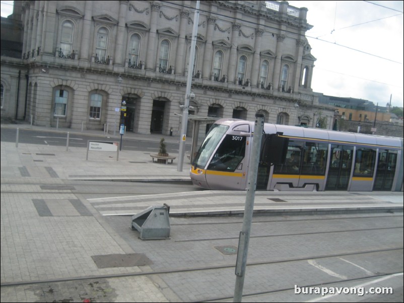 Luas, Dublin's light rail tram system.