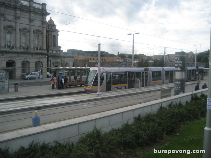 Luas, Dublin's light rail tram system.