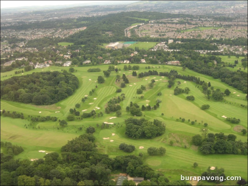 Edinburgh golf course.