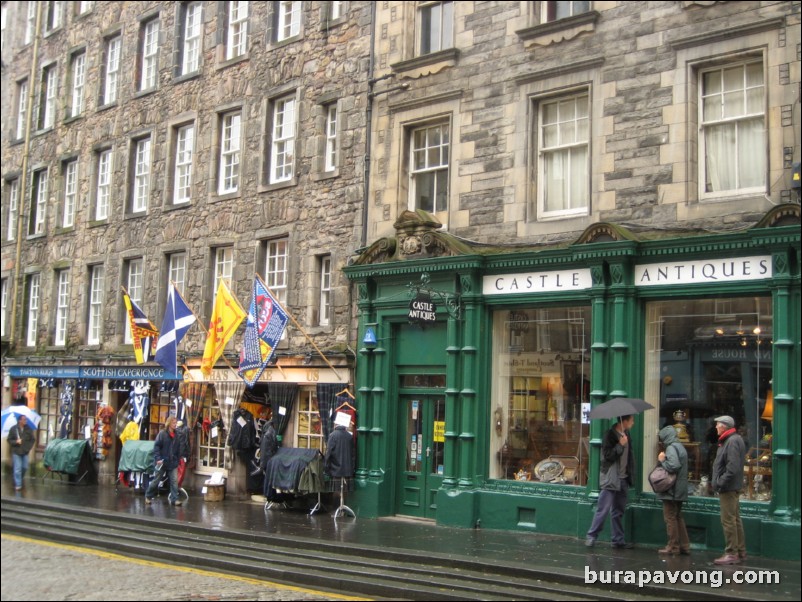 The Royal Mile.