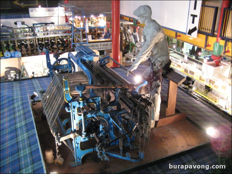 Tartan Weaving Mill, Royal Mile.