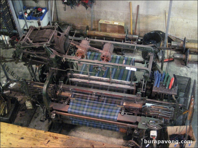 Tartan Weaving Mill, Royal Mile.