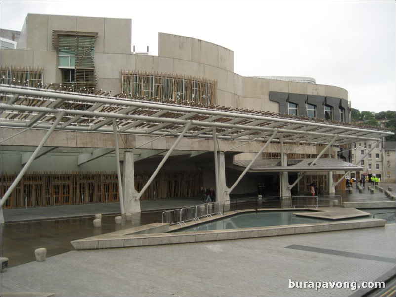 Scottish Parliament Building.