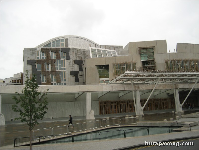 Scottish Parliament Building.