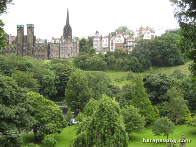 Princes Street Gardens.