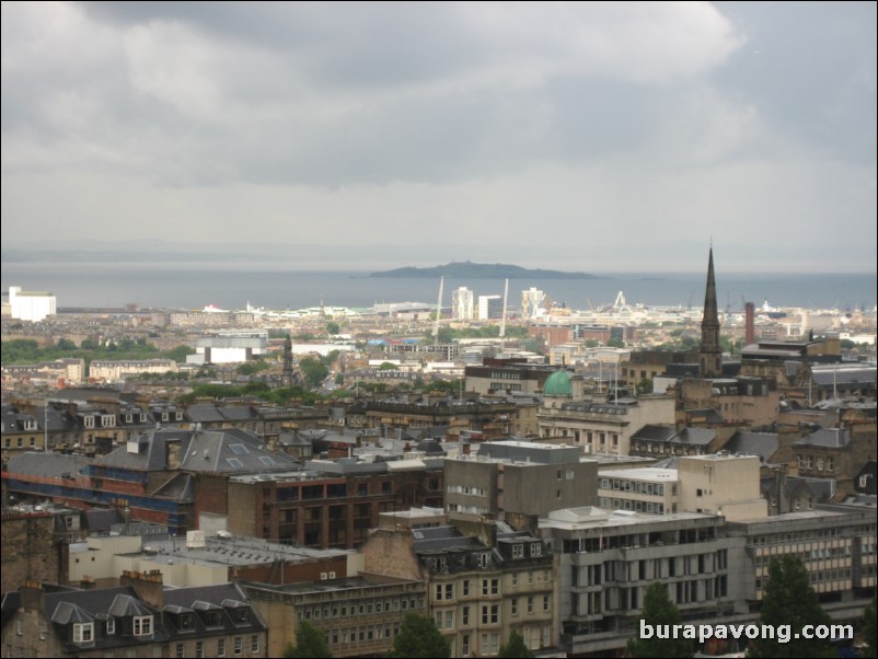 Edinburgh from Edinburgh Castle.