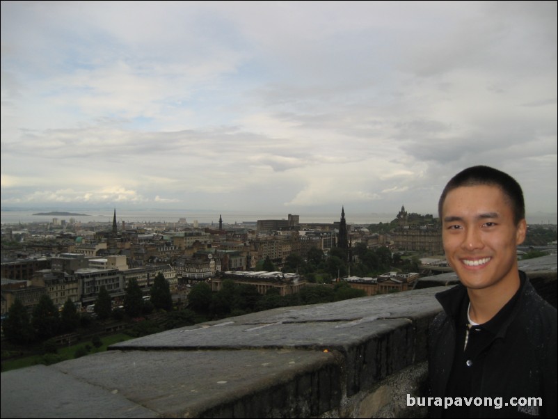 Edinburgh from Edinburgh Castle.