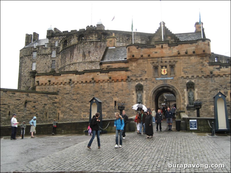 Edinburgh Castle.